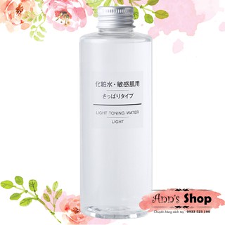 Nước hoa hồng muji light toning water - light/moisture/high moisture