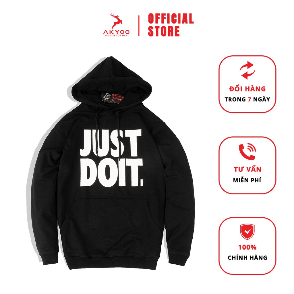 Áo hoodie nam bigsize 80-140kg AKYOO