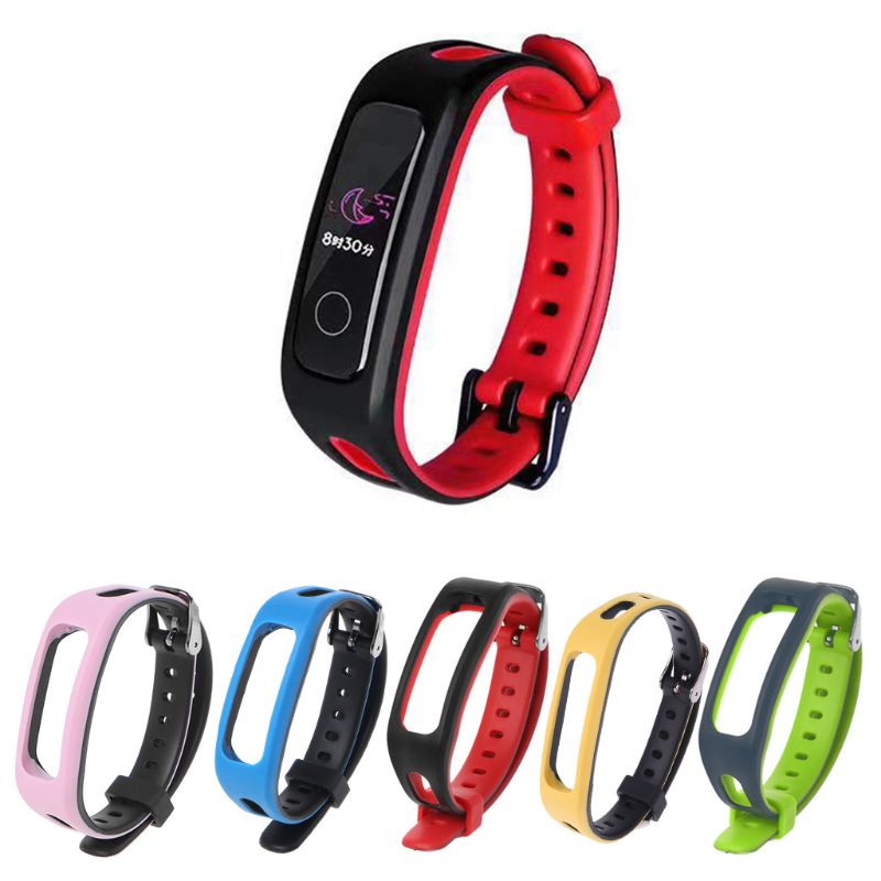 Dây Đeo Silicon Thay Thế Cho Đồng Hồ Thông Minh Huawei Honor Band 4 Running Version