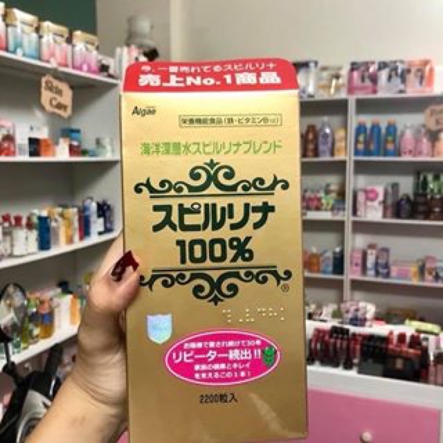 [Date 2024]Tảo Xoắn Spiurlina 2200 viên tem đỏ