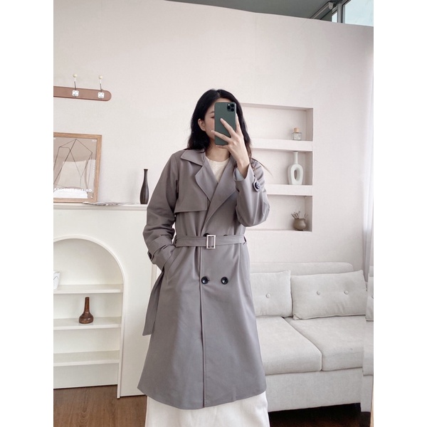 trench coat dáng dài