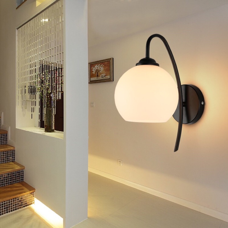 Đèn Tường Chao Trắng Các Mã Hàng Chất Lượng- Tặng kèm bóng led