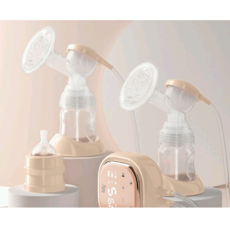 Máy hút sữa Fatz Baby Resonance 3 điện đôi có mát xa kích sữa / điều chỉnh lực hút