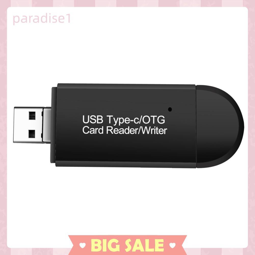 Đầu Đọc Thẻ Nhớ 3 Trong 1 Loại C USB Micro OTG