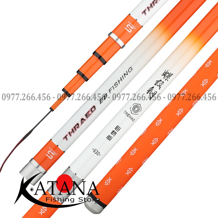 Cần Câu Tay Bạch Kinh Thiên 10H - 3m6 4m5 5m4 6m3 7m2 8m1