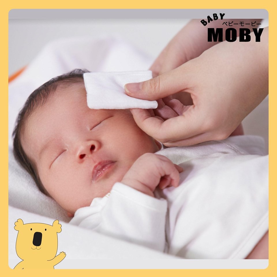 Bông Miếng Đa Năng MOBY Vệ Sinh Nhẹ Mịn Màng Cho Da Bé | Bịch 150g và Bịch 100g