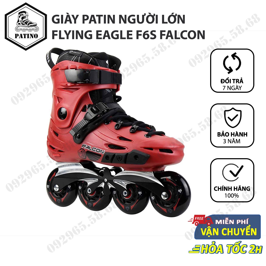 Giày patin người lớn flying eagle F6S FALCON - hàng chính hãng