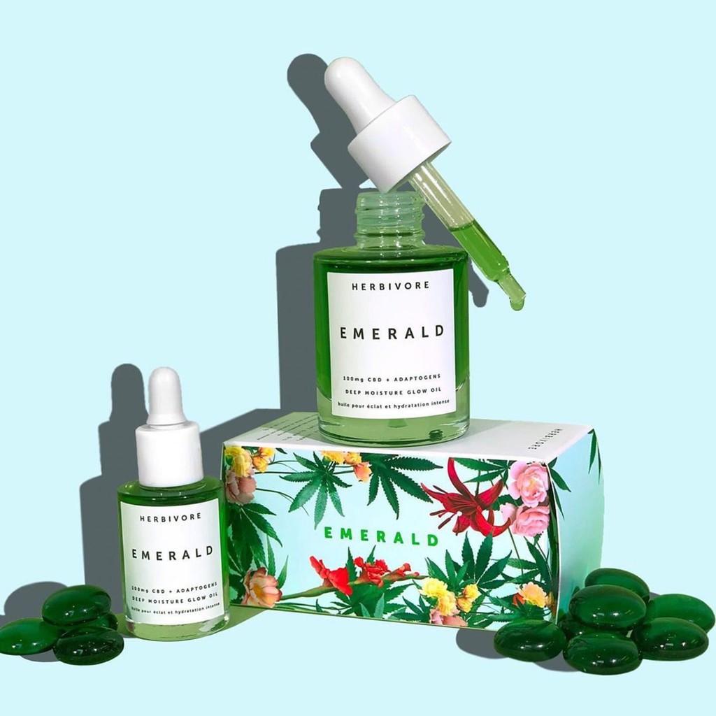 Dầu dưỡng da mini Herbivore Emerald Facial Oil