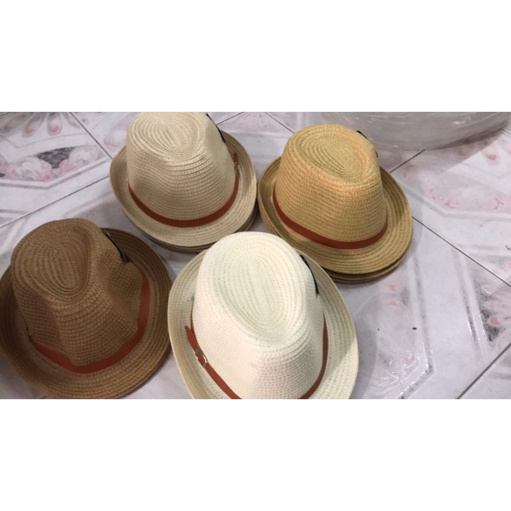 Set nón phớt gia đình 3 nón
