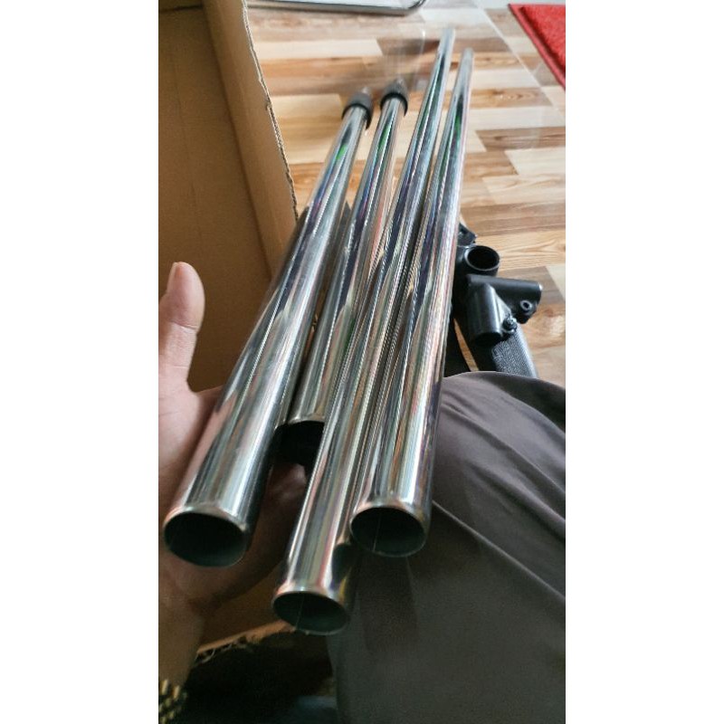 Sào inox đơn , bền , đẹp , tháo ráp tăng giảm tiện dụnggiá mềm