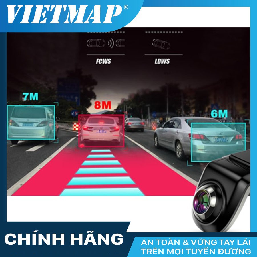 Camera hành trình ô tô VIETMAP V5 phiên bản mới cho màn hình Android + thẻ nhớ 32/64GB Class 10