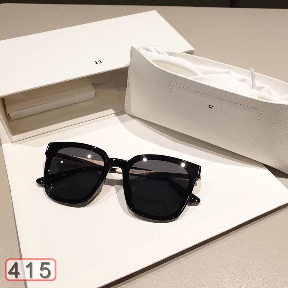 Mắt Kính Râm Mát Thời Trang Unisex Nam nữ Form vuông 6035 Gọng Vàng Sang Chảnh - Hata24h