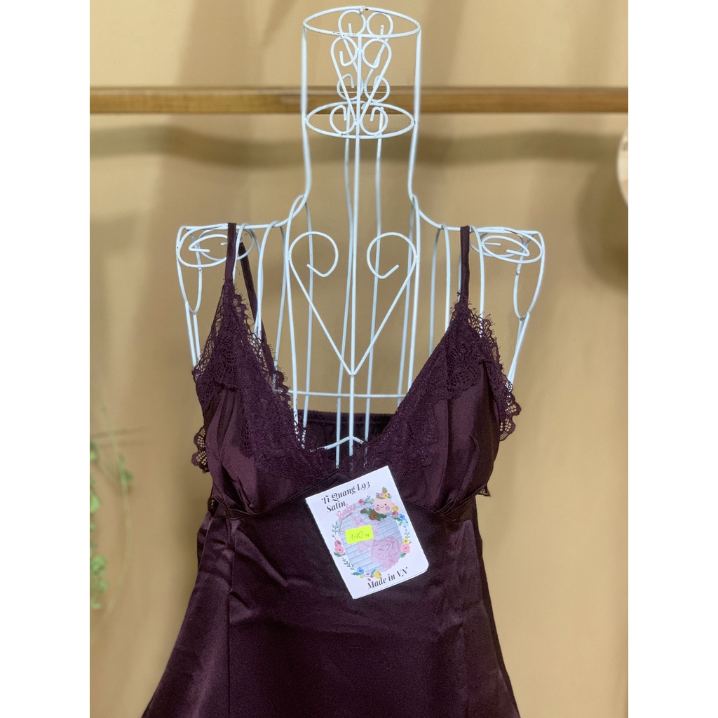 Bộ Pijama Lụa Satin Áo 2 Dây Phối Ren Quần Đùi Cao Cấp Dáng Rộng 60kg Trở Lại Ulzzang