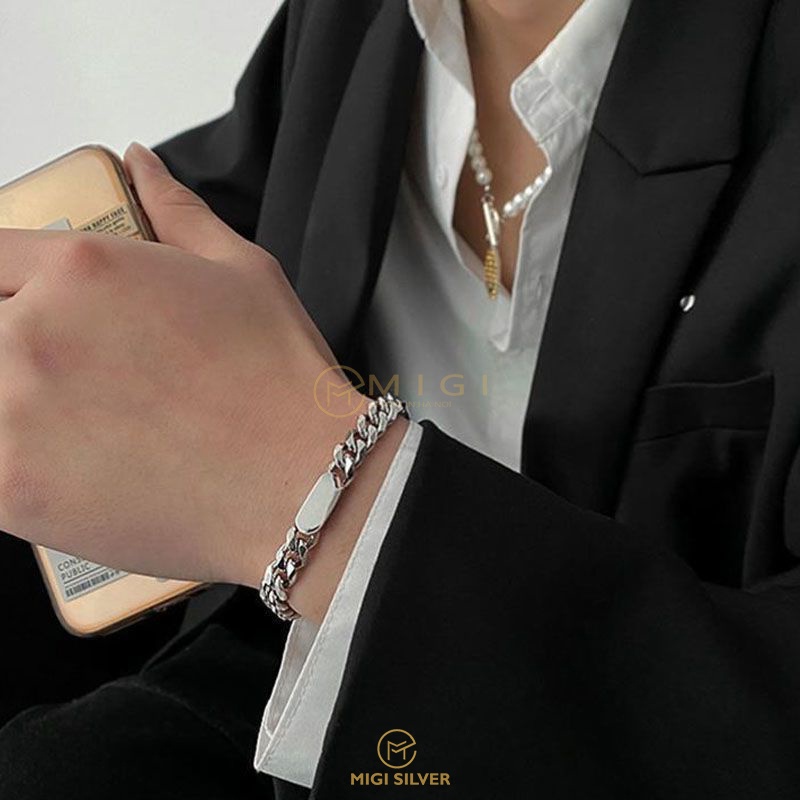 Lắc Tay Nam Nữ - Sợi Xích Bản To