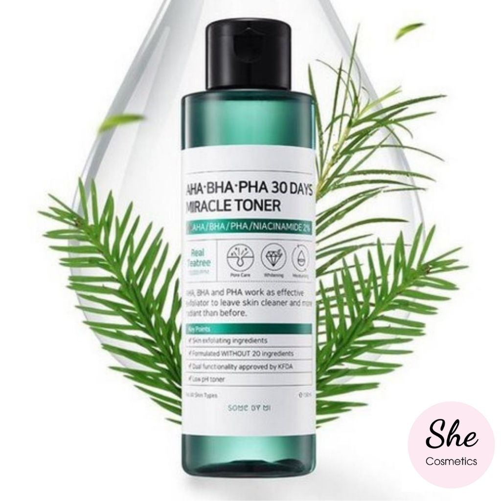 Nước hoa hồng Some By Mi AHA-BHA-PHA 30 Days Miracle Toner Some By Mi AHA