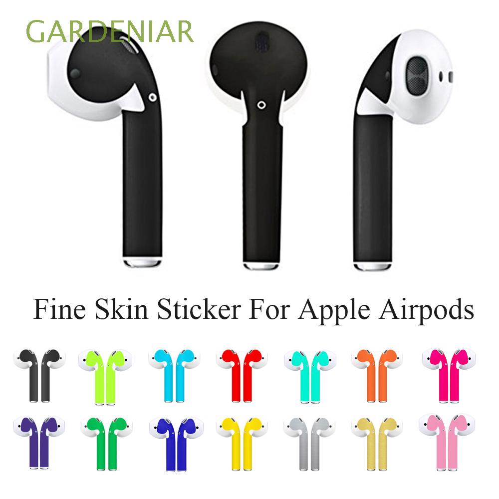 Miếng dán trên bảo vệ tai nghe Apple Airpods bằng nhựa PVC mỏng