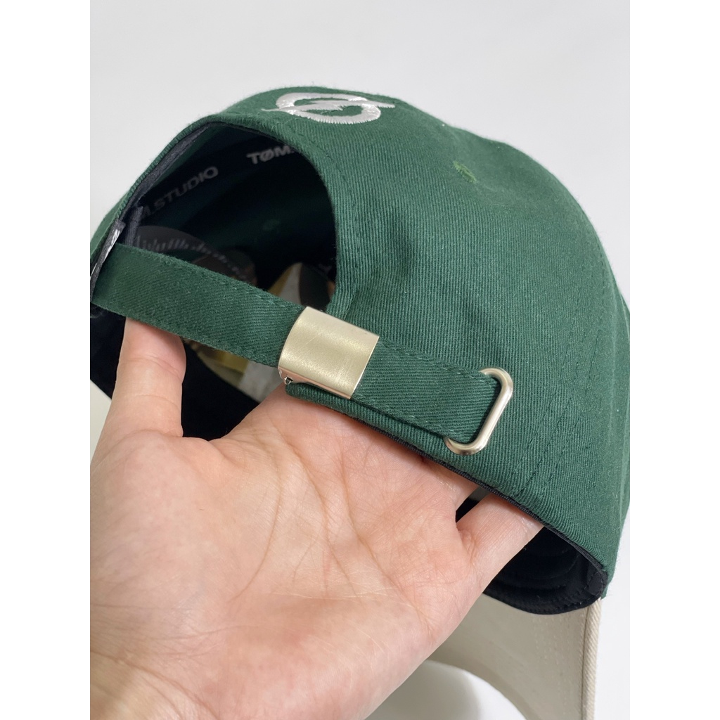 Mũ lưỡi trai nam nữ đẹp thêu TÓM.STUDIO nhiều màu nón local brand, kaki cotton cao cấp, form cứng.