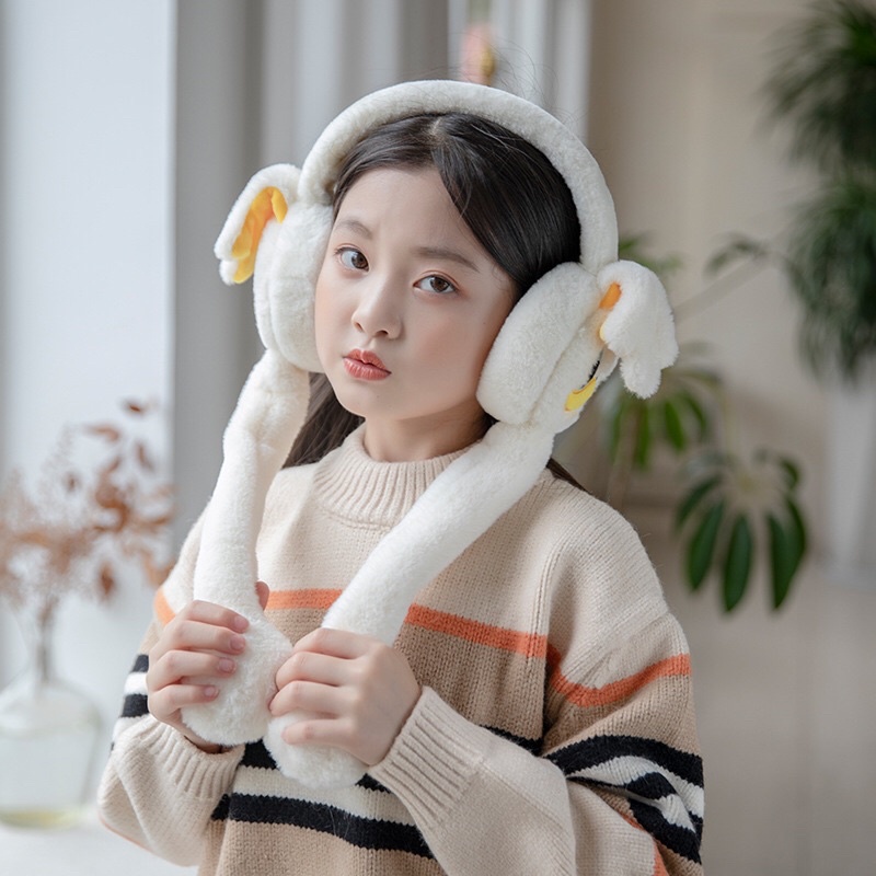 Chụp tai giữ ấm hình tai thỏ