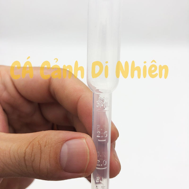 Ống hút artemia, hút dung dịch thức ăn cho cá loại 3ML