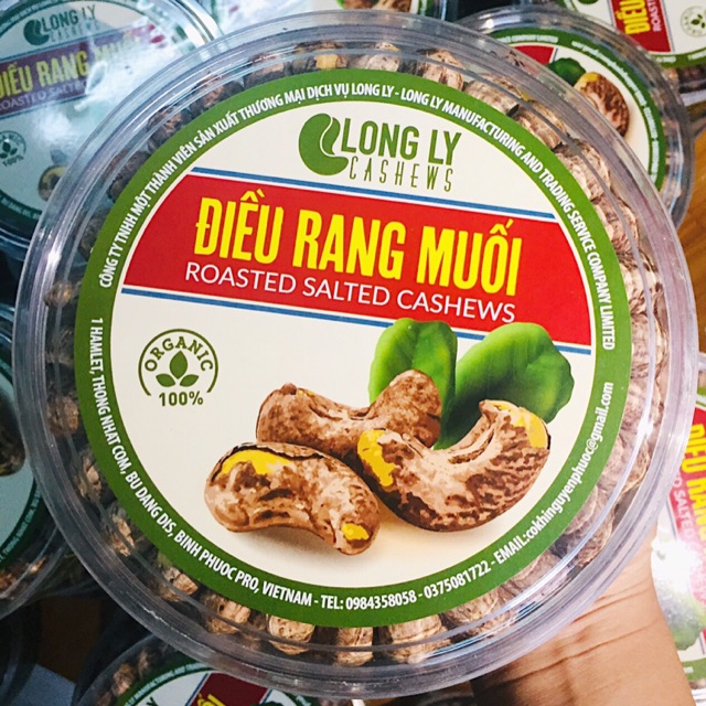 Hạt điều rang muối Long Ly - Bình Phước