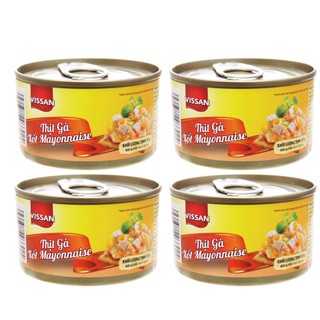 Combo 4 hộp Thịt Gà Xốt Mayonnaise Vissan