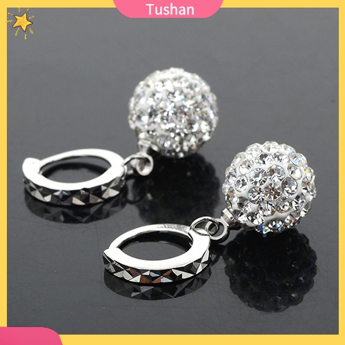 Bông tai đính đá dáng dài thời trang dành cho nữ