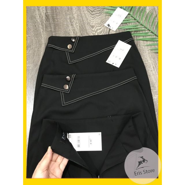 CHÂN VÁY CAO CẤP- Chân váy công sở bút chì vạt chéo ERIS VNXK Siêu đẹp - ER0024 | BigBuy360 - bigbuy360.vn