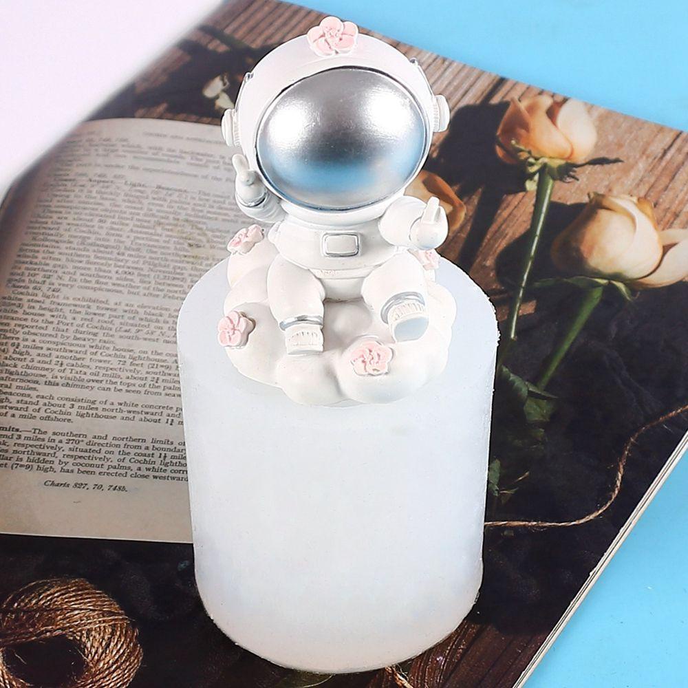 YIYU 1 Khuôn Làm Bánh Hình Phi Hành Gia Bằng Silicone