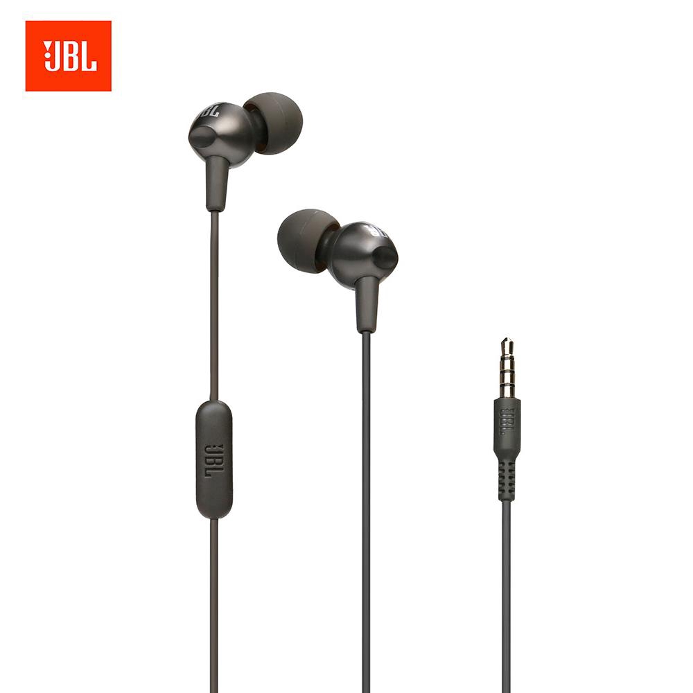 JBL C200SI In-Ear Headphone 3.5 Mm Jack High-end JBL Sound Control One Button Earphone Sports Earphones Earbuds With Microphone For IOS Android