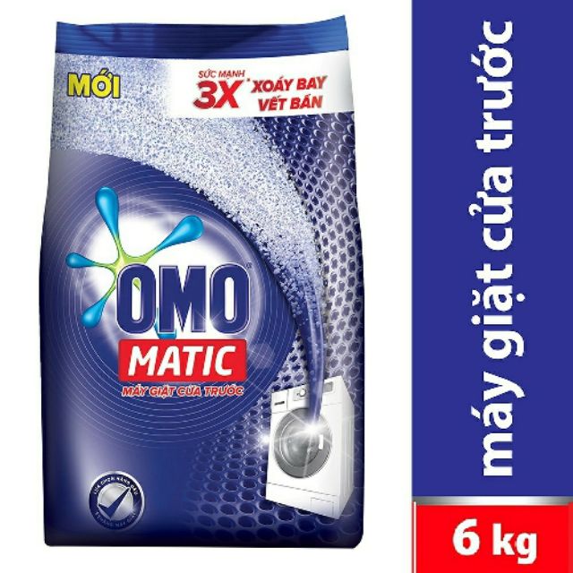 OMO MATIC MÁY GIẶT CỬA TRƯỚC 6KG