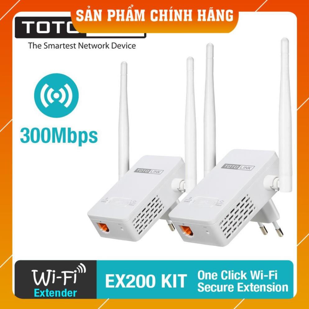 [SẴN HÀNG] Kích wifi Totolink EX200 - Màu trắng - Chính hãng - Bảo hành 36 tháng [LỖI 1 ĐỔI 1] | BigBuy360 - bigbuy360.vn