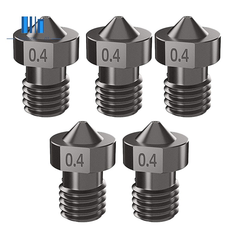 5 Phụ Kiện Đầu Phun 0.4 / 1.75mm V5 V6 Cho Máy In 3d