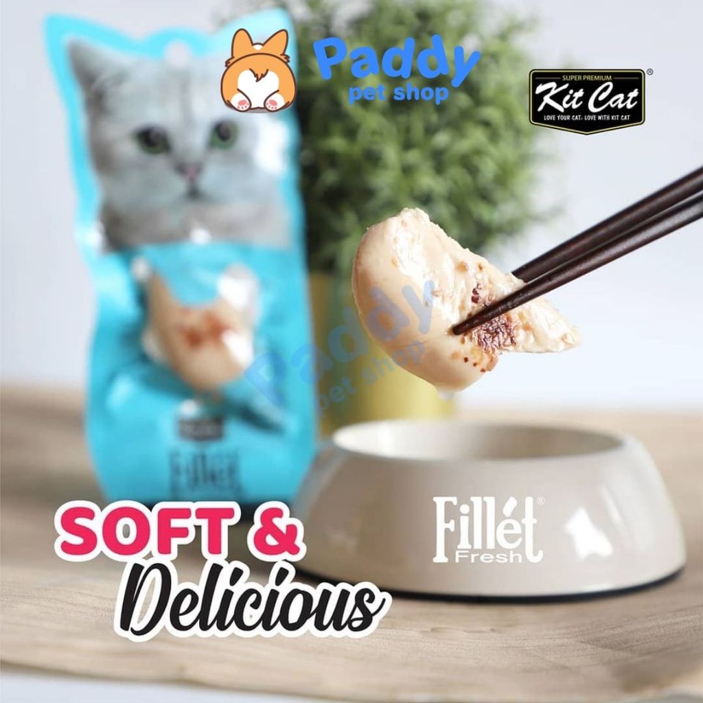 Snack Kit Cat Phi Lê Ngừa Búi Lông Cho Mèo 30g
