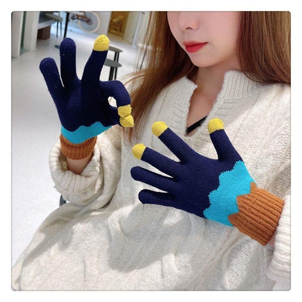 OSIER1 Găng Tay Cotton Giữ Ấm Mùa Đông Dễ Thương
