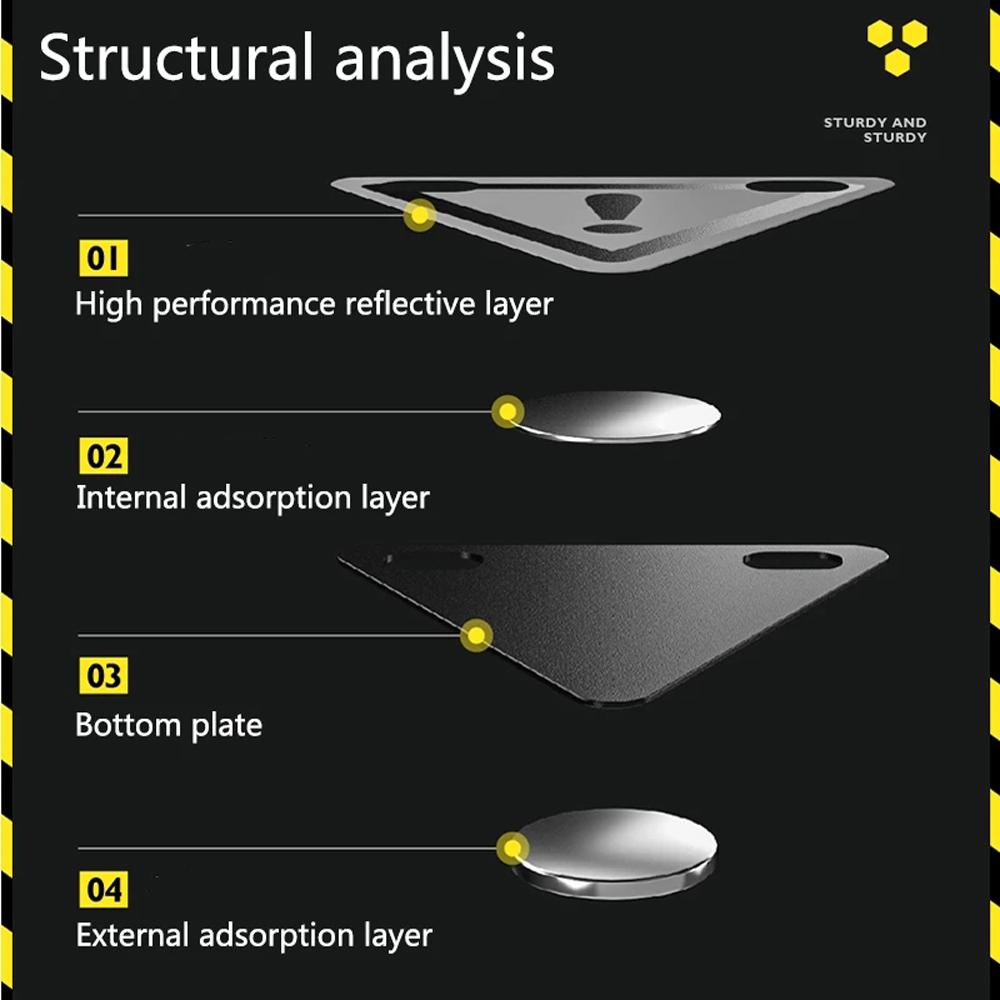 Miếng Dán Phản Quang Trang Trí Xe Đạp Nhỏ Gọn Tiện Dụng