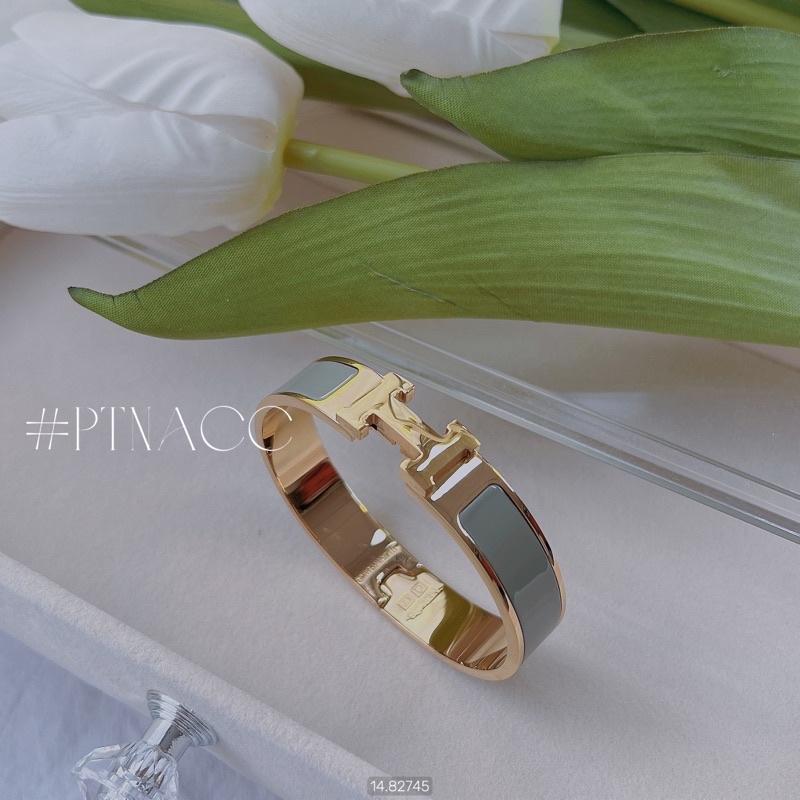 Vòng tay titan chữ H nhiều màu bản dày hàng loại 1 có khắc logo .PTNACC.