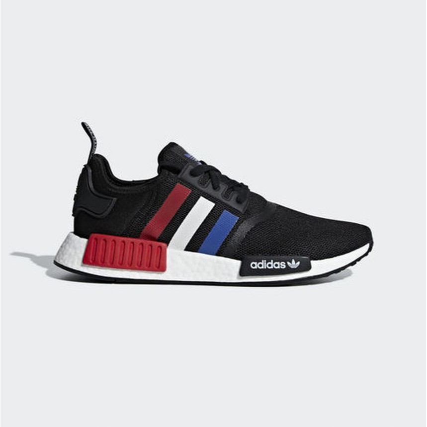 Giày NMD R1 Nữ 🔥FREESHIP🔥Adidas NMD R1 Tricolor Core Black Chính Hãng - Chuẩn Auth - [F9973]