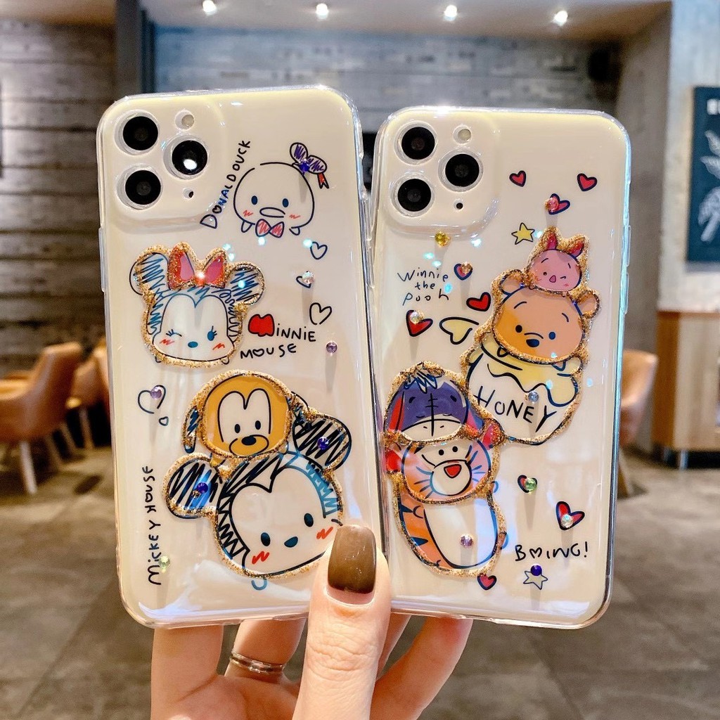 Ốp Điện Thoại Họa Tiết Hoạt Hình Dễ Thương Cho Iphone7 Iphone8 Iphone X / Xs Xs Max 11 11 Pro 11promax