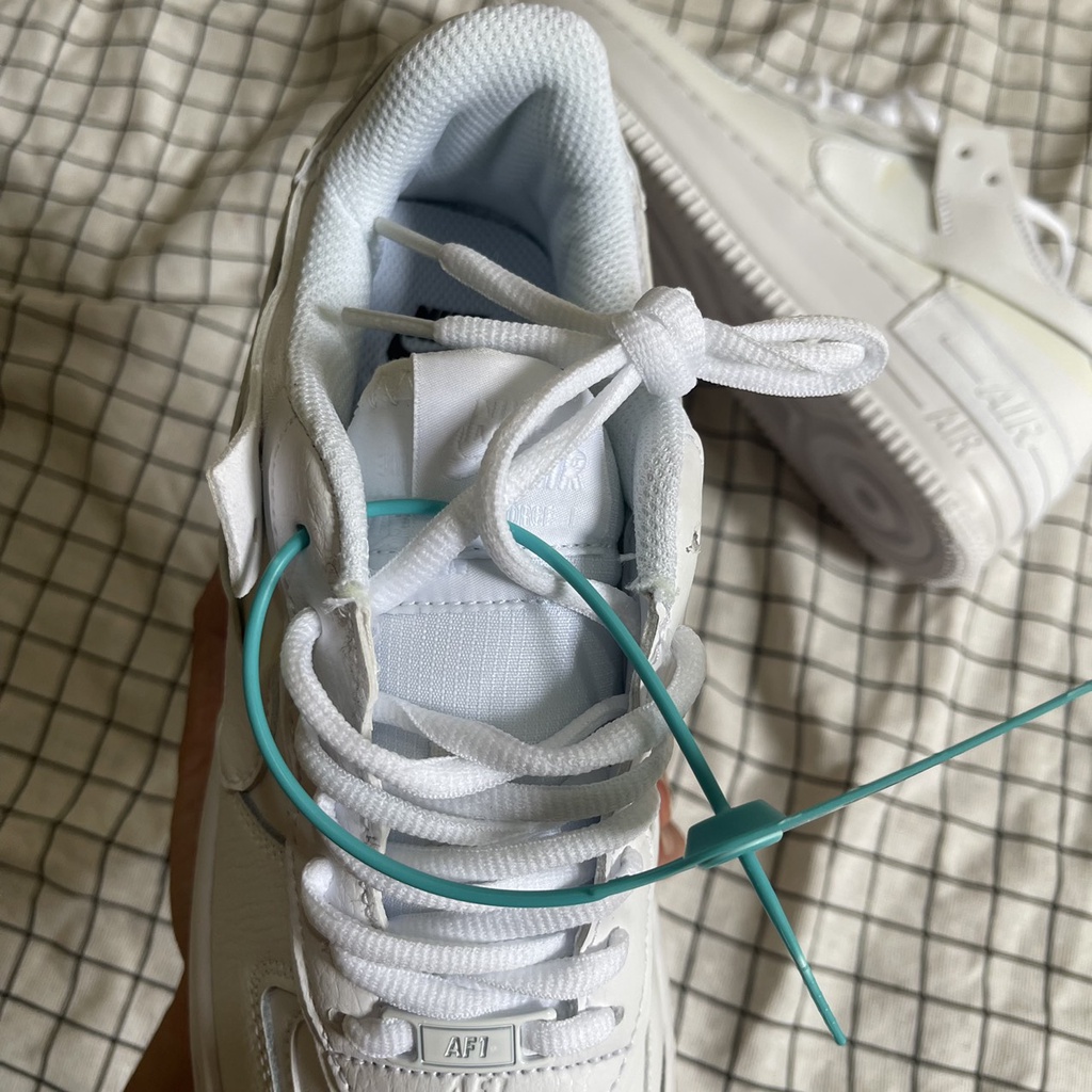 Giày AF1 shadow trắng,giày air force 1 trắng cao cấp