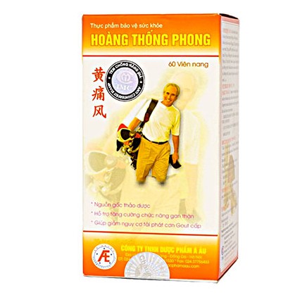 Hoàng Thống Phong – Hỗ trợ điều trị gout, giảm nồng độ acid uric (Hộp 60 viên)