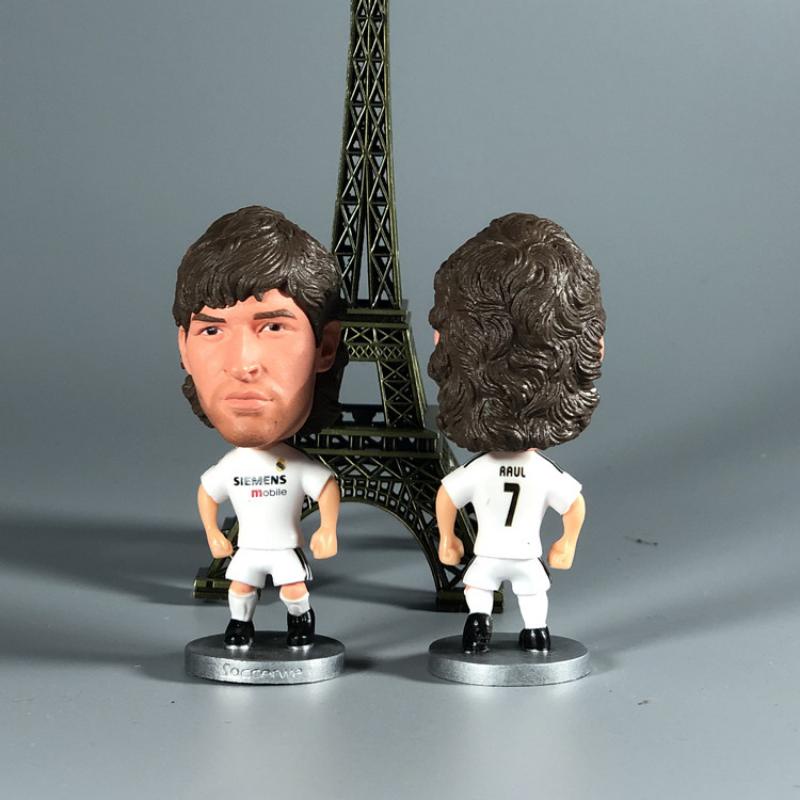Mô Hình Ngôi Sao Bóng Đá Zidane Figo Raul Làm Quà Tặng Trang Trí Cho Người Hâm Mộ