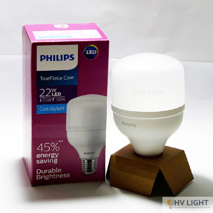 Bóng Philips Led bulb trụ 22W E27 Gen3 - HÀNG CHÍNH HÃNG