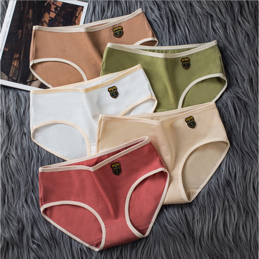 Quần lót nữ cotton, trẻ trung, thoải mái, thoát mát (MS 03038) Anna Shop