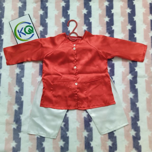 Bộ bà ba cho bé lụa satin