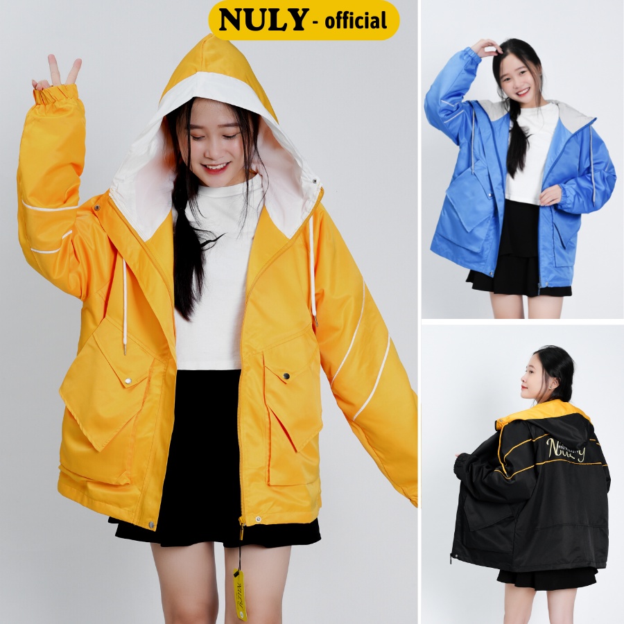 Áo khoác gió nữ Jacket Wind NULY rustic beauty - NL03