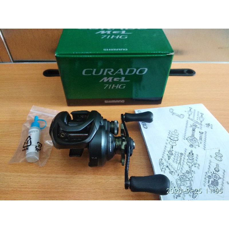 Máy Câu Cá Shimano 2020 Curado MGL 71HG - 71XG - Máy Ngang