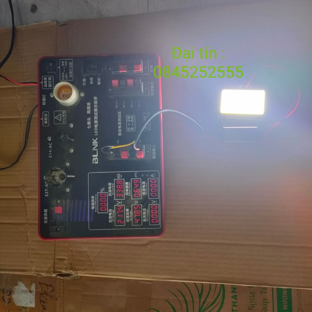 NGUỒN ĐÈN LED DRIVER 50W - 100W + CHIP LED 50W HÀN SẴN
