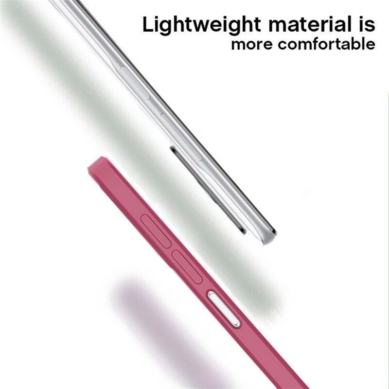 Ốp điện thoại bằng silicon siêu mềm màu sắc kẹo ngọt gắn kèm dây đeo dành cho ZTE Nubia Red Magic 6R / 6