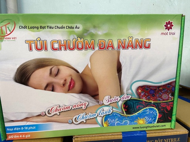 Túi chườm nóng lạnh sưởi ấm dành cho phụ nữ sau sinh nóng lạnh Mặt Trời (33x24x7)