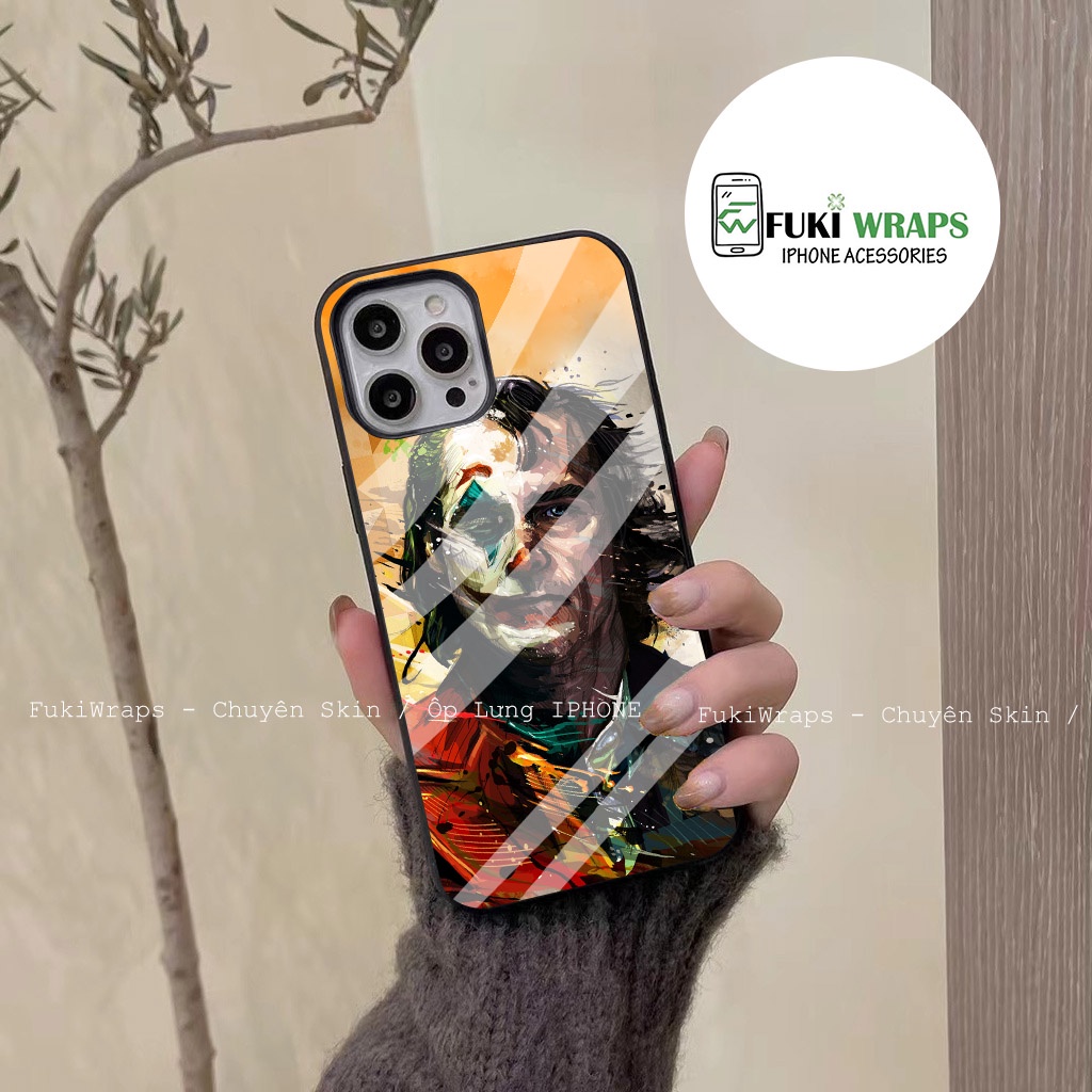 Ốp Lưng Kính Cường Lực / Case Joker Chống Vỡ Dành Cho 13ProMax 12ProMax 11ProMax X XS XSMAX  Fukishop